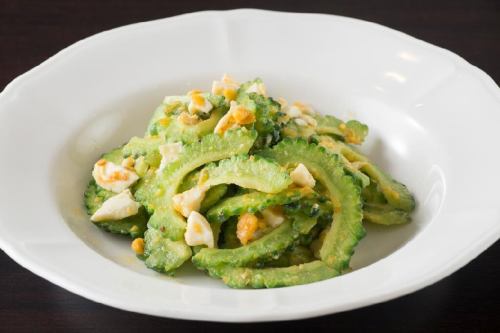 【季節限定】鹹蛋炒苦瓜（塩卵とゴーヤ炒め）