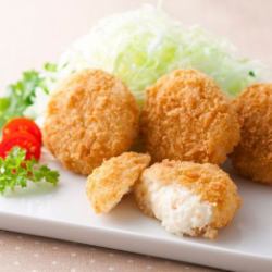 Deep fried crab cream