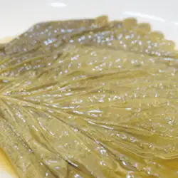 エゴマの葉の醤油漬け 