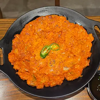 豚キムチチヂミ