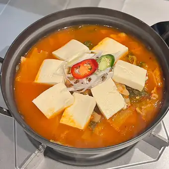 キムチチゲ（ご飯付き選択可）