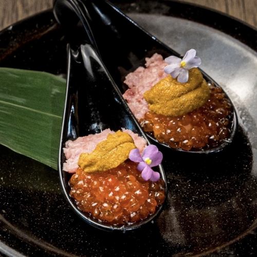 ランチメニューは夜メニューと全く同じ商品でコースも◎