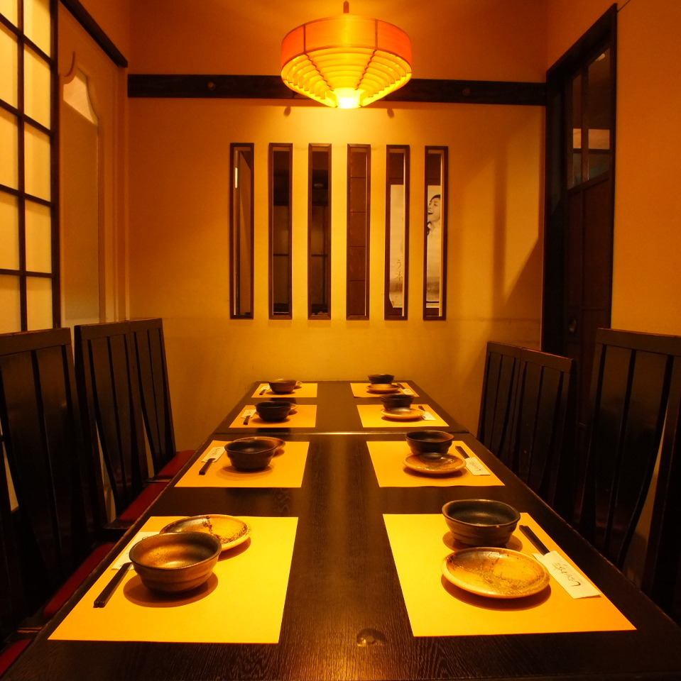 "Be sure to guide us to a private room" Private room to choose from table seats and sunken kotatsu seats