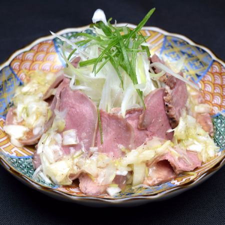 Low-Temperature Cooked Pork Tongue ~Salted Green Onion~