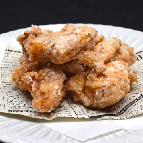 Fried chicken with addictive garlic soy sauce