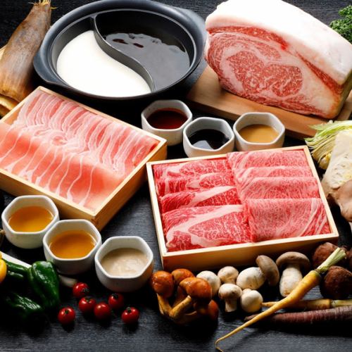 [适合那些想要享受奢华的日子。] 精致精选的日本牛肉汤锅