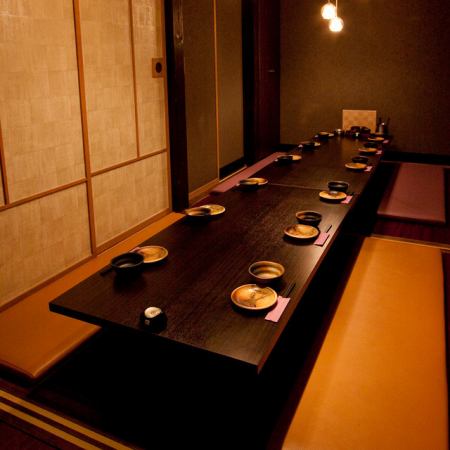 B1F private room recommended for 10-14 people♪♪