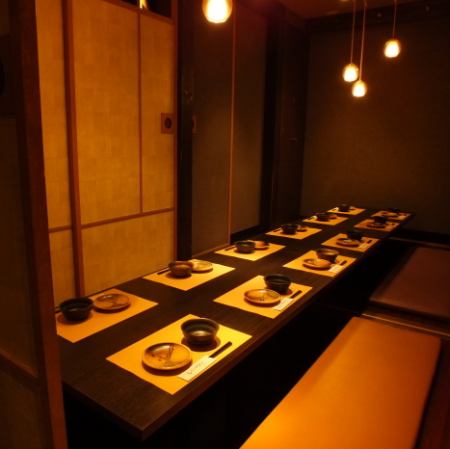 B1F horigotatsu tatami room private room for 10-14 people