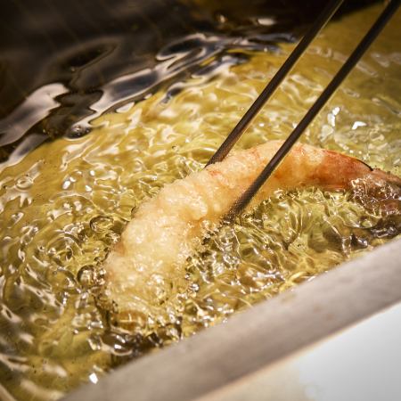 ★個室確約★≪和牛天ぷらコース≫【7000円】~全席扉付き個室×佐賀牛×寒ブリ×自然薯~