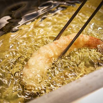 野菜にこだわるサクサク天ぷら！1個ずつからお好きなものをご注文いただけます！