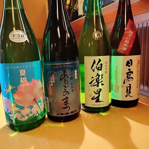 料理の引き立つ日本酒…