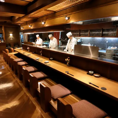A counter where you can sit comfortably.