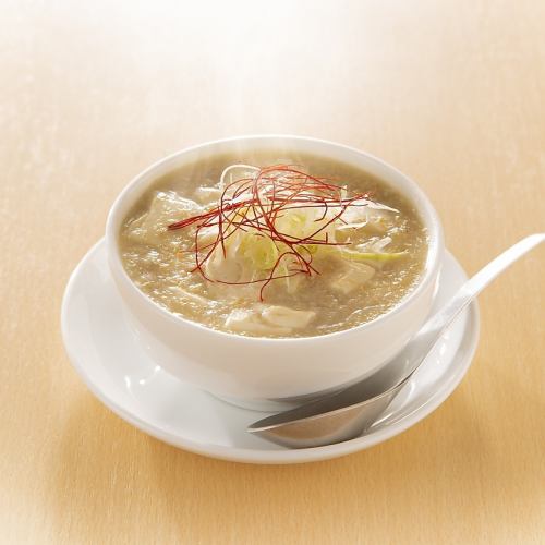 柚子胡椒の白湯麻婆豆腐