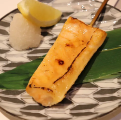 サーモンハラス串