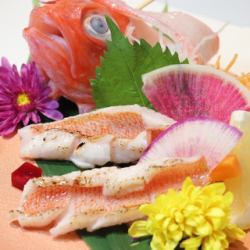 1匹まるごとキンキのお刺身【数量限定】