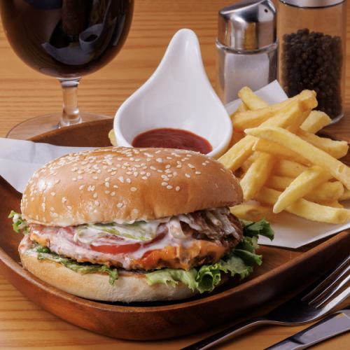 ハラールUSA和牛バーガー