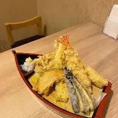 天ぷらの盛り合わせ