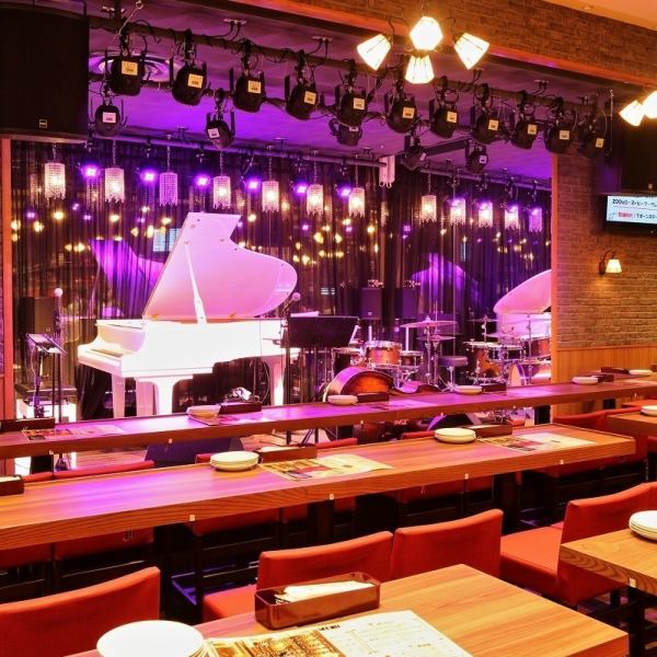 Our series is packed with the best entertainment♪ Powerful live music will take you to a different space! Musicians of various genres, including jazz and classical, will perform daily.◎Live music will be performed each time. 20 minutes♪■Monday to Friday...18:05~/20:05~■Saturday, Sunday, and holidays...13:20~/15:05~/18:05~/20:05~.Make reservations fast!