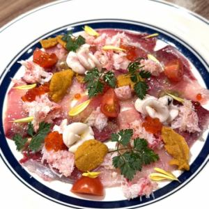 本日の鮮魚カルパッチョ