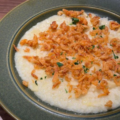 筍とサクラエビのリゾット