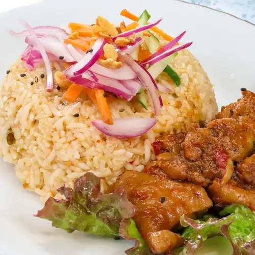 缅甸风味辣炒饭（鸡肉/猪肉）