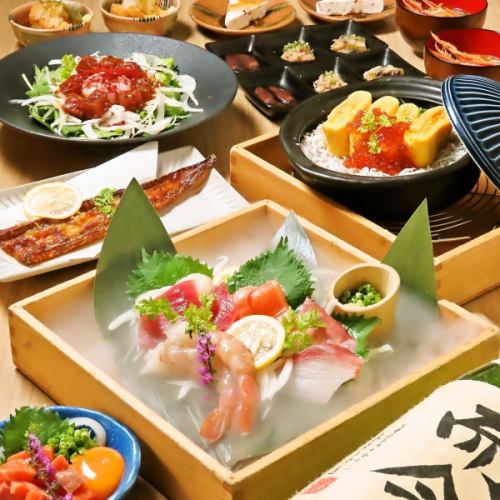 【たてがみ名物・其の１】刺身盛り合わせや海鮮土鍋ご飯