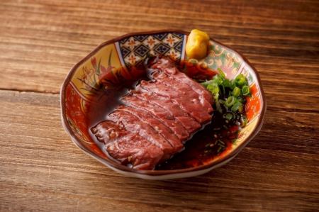 馬肉ハツ刺し