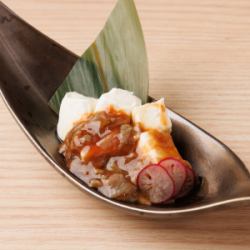 クリームチーズマグロ酒盗