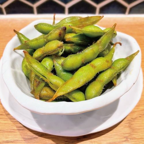 Butter soy sauce edamame from Tokachi