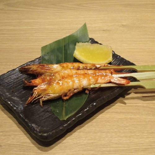 Carefully selected!! Shrimp skewers (3 pieces)