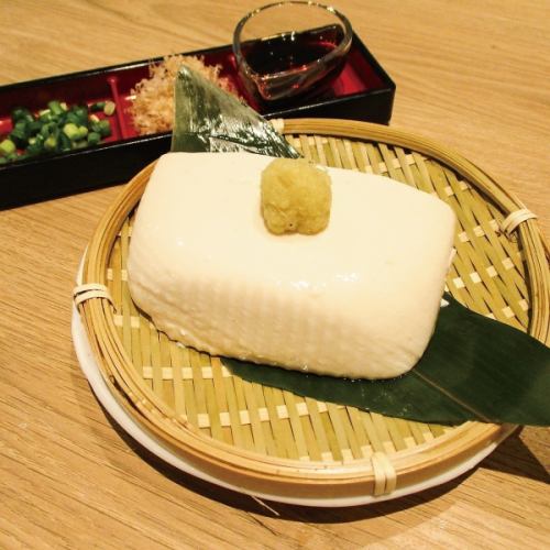 十勝鹽煮毛豆/北海道冷豆腐