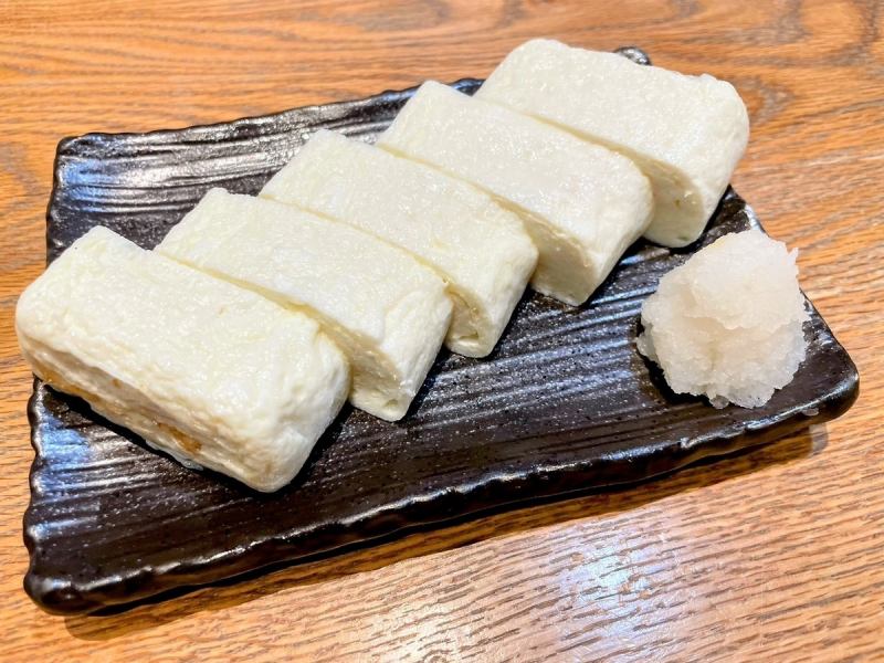 十勝音更竹内養鶏場米艶卵の出汁巻き玉子