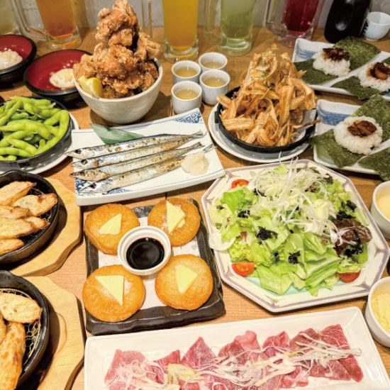生ビール込飲み放題499円(税込549円)~ご用意!学生さんも大歓迎♪