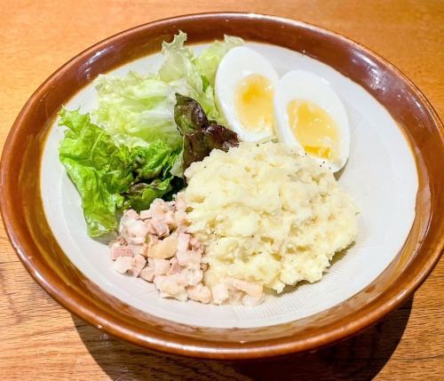 十勝音更竹内養鶏場米艶卵と芽室産マチルダポテトサラダ