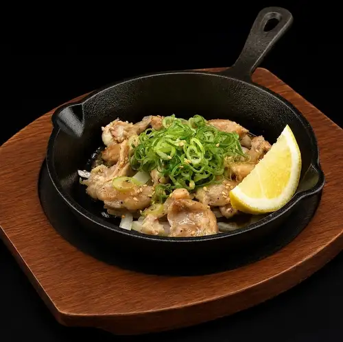 Grilled chicken diaphragm with salt sauce
