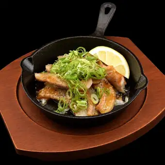 Grilled pork belly