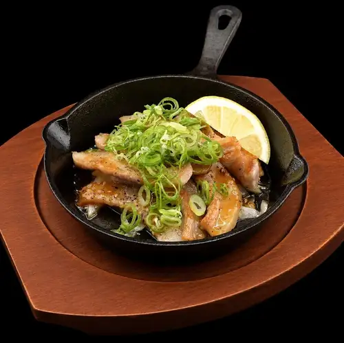 Grilled pork belly