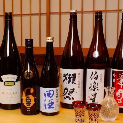 こだわりの日本酒