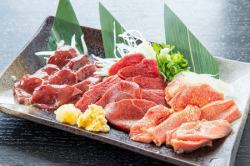 馬赤身刺/馬レバー刺/馬タン刺　各種
