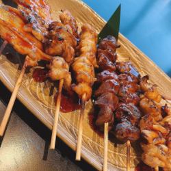 炭火焼き鳥おまかせ10本盛り合わせ【塩・タレをお選び下さい】