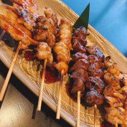 炭火焼き鳥おまかせ10本盛り合わせ【塩・タレをお選び下さい】