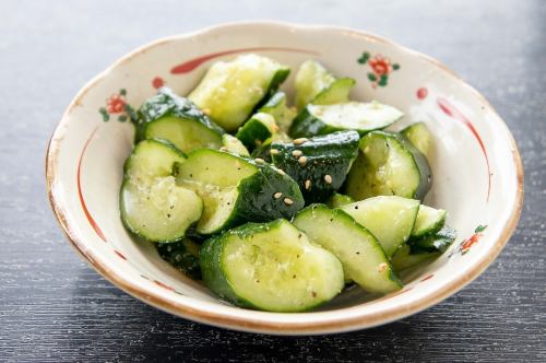 おつまみきゅうり(塩・梅)