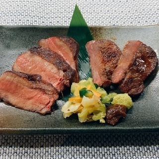 仙台名物！特上芯タンと厚切り牛タンの合盛り