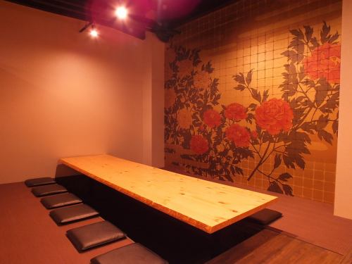 [Horigotatsu seats: 6 to 12 people] Private sunken kotatsu seats where you can stretch your legs and relax.