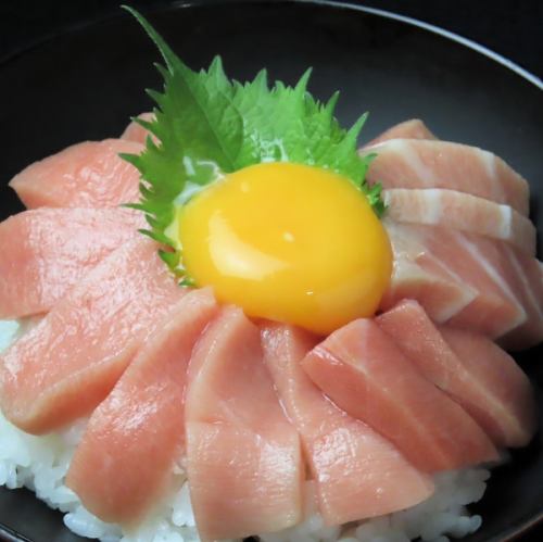 Sunday only: Big fatty tuna bowl delivered directly from Toyosu Market