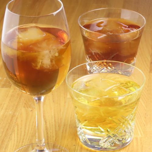 金木犀・白桃ジャスミンなど 香り豊かな「中国茶ハイ」各種