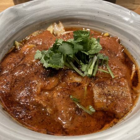 赤城牛の四川香味煮込み