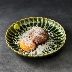 和牛月見つくね/和牛月見チーズつくね