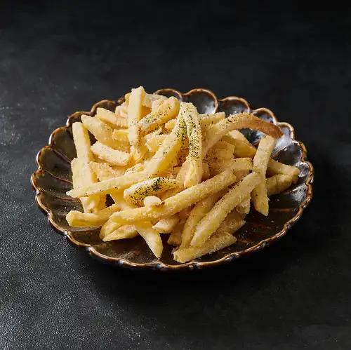 おでん大根の唐揚げ/フライドポテトミルクバター塩/出汁巻き玉子