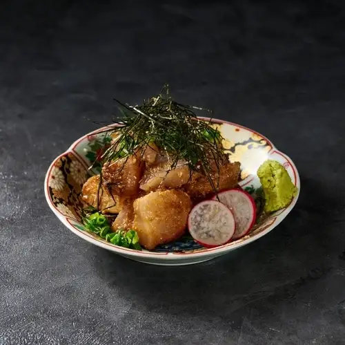 鮮魚胡麻醤油和え 